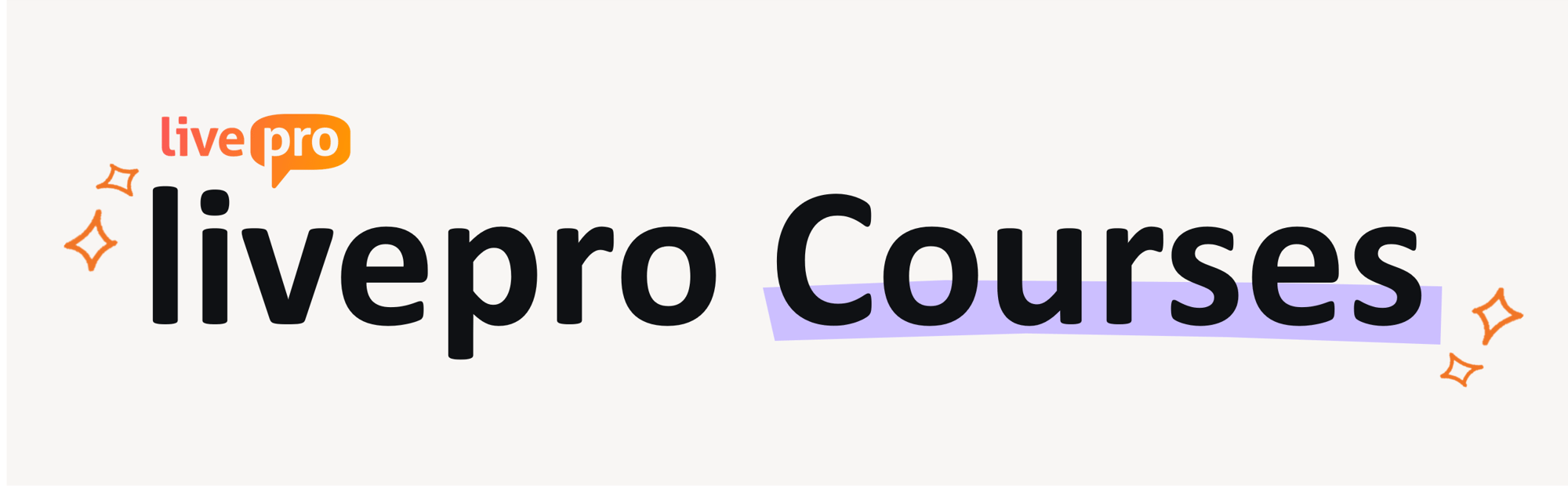 Banner - livepro courses