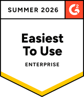 G2 Easiest Setup, Enterprise, Summer 2026