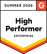 G2 High Performer, Enterprise, Summer 2026